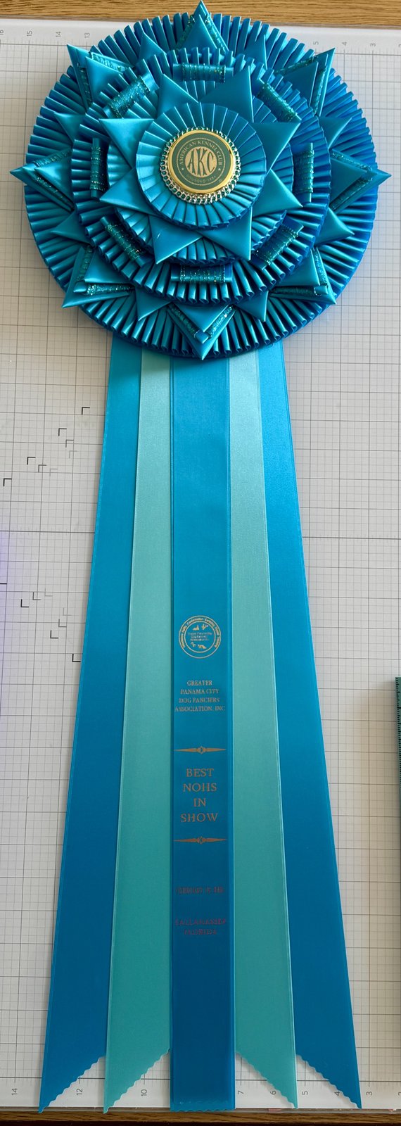 Custom rosette detail
