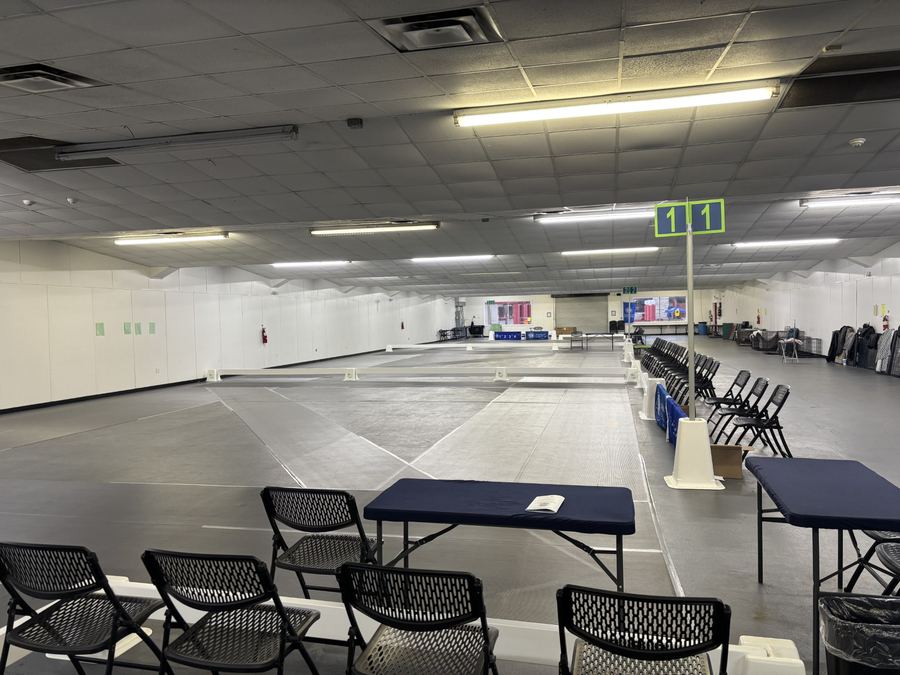 Emerald Coast Dog Shows ring setup
